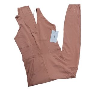 NEW! Nike Yoga Luxe Dri-FIT Women's 7/8 Matte Jumpsuit, Size Medium